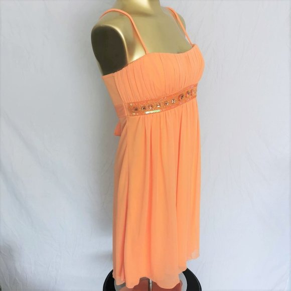 City Triangles Orange Dress (new) - Picture 2 of 16
